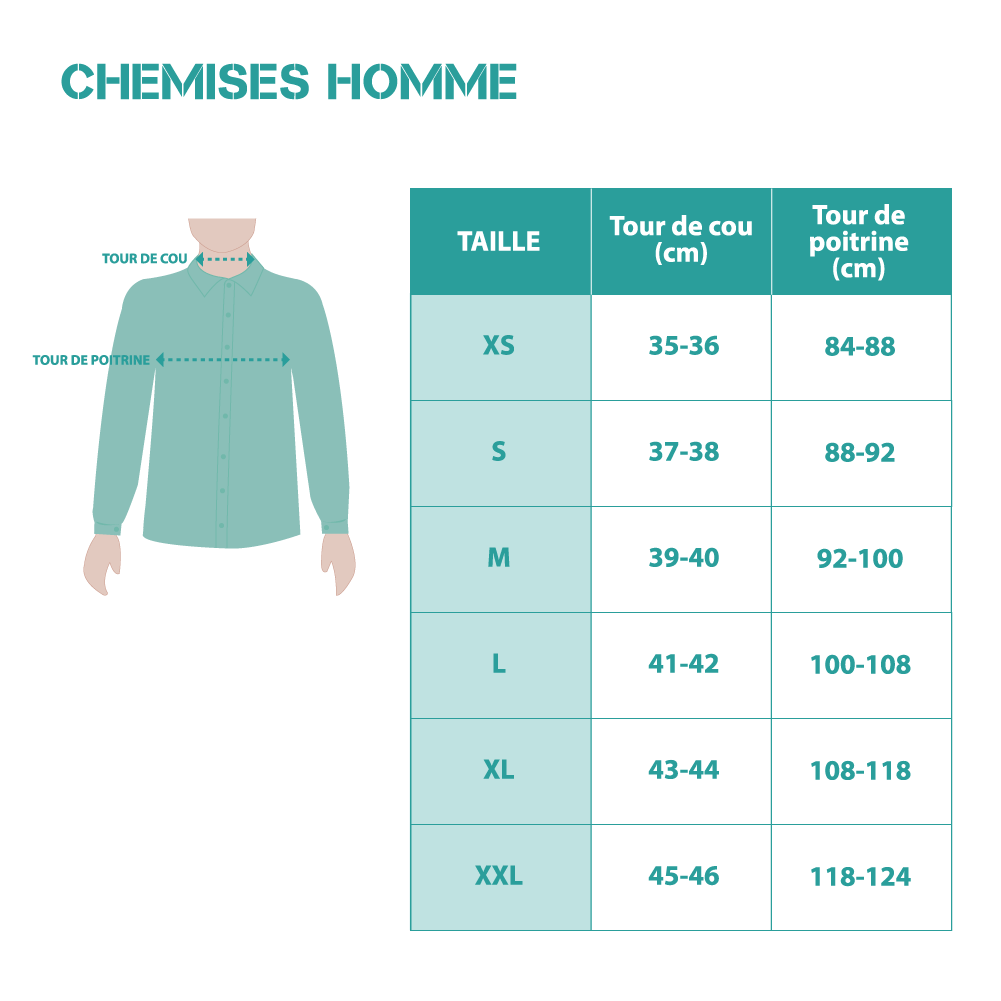 Guide des tailles polo club online