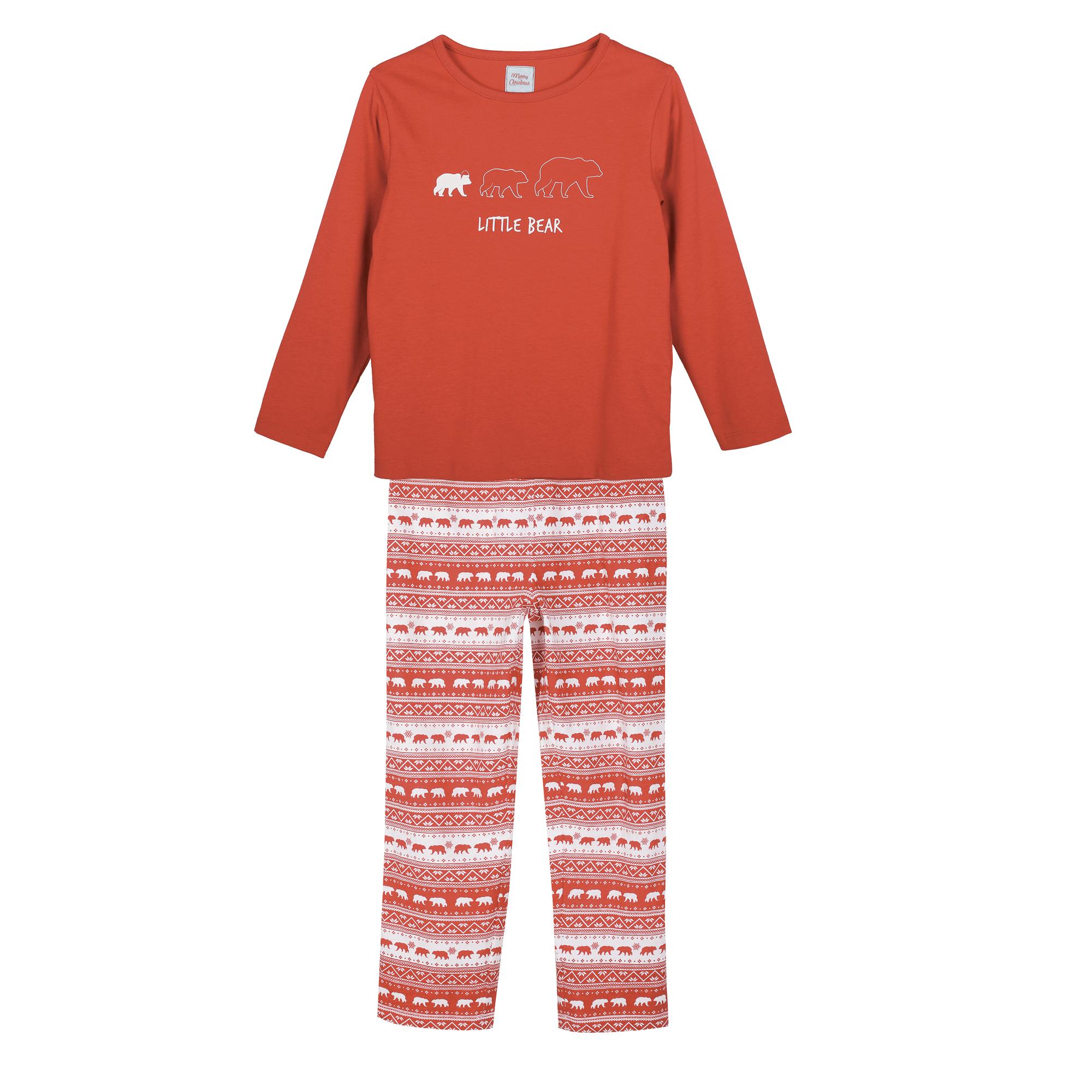 Pyjama de Noel Petit Ours TABLE EN FETE APOINT prix pas cher Stokomani Des marques des prix