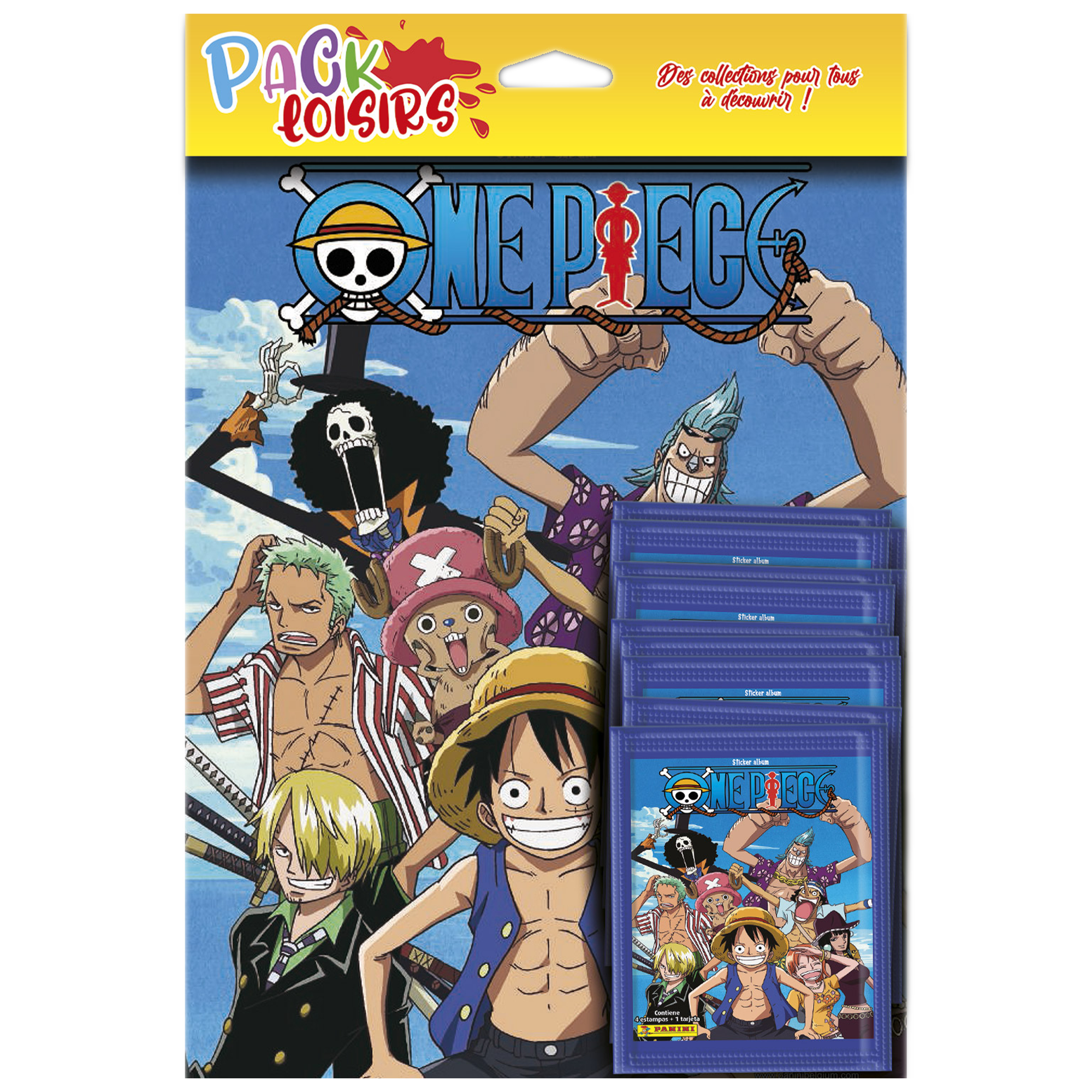 Acheter 100 autocollants One Piece à prix bas sur Pokestickers