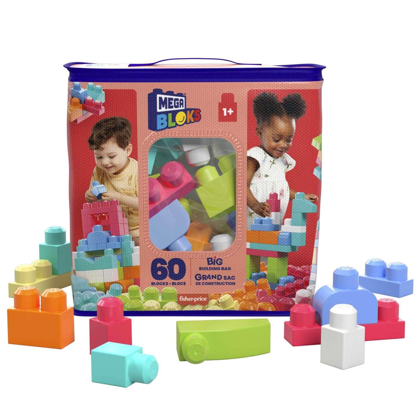 Sac de blocs 60 pi ces FISHER PRICE prix pas cher Stokomani