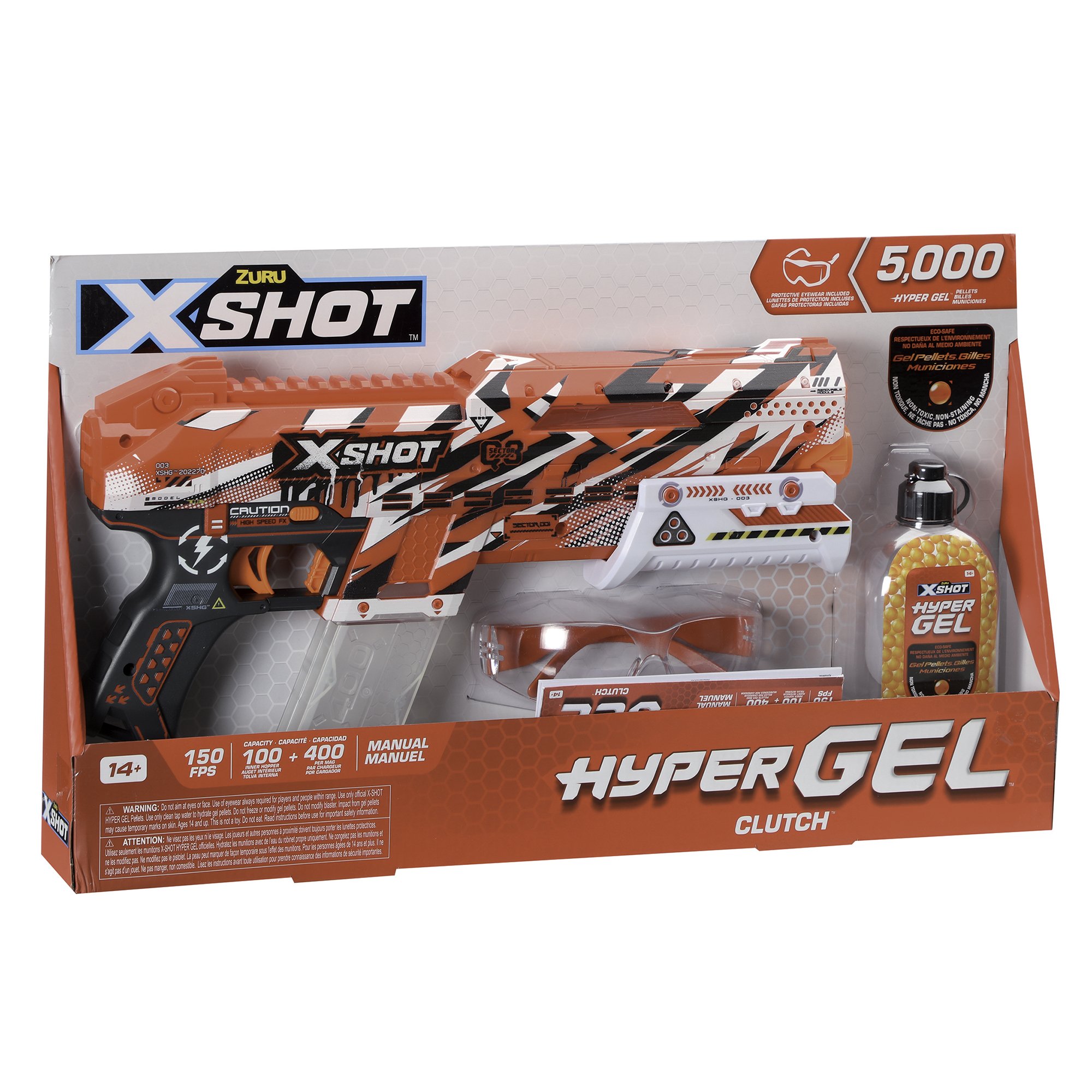 Pistolet X-shot hyper gel ZURU prix pas cher