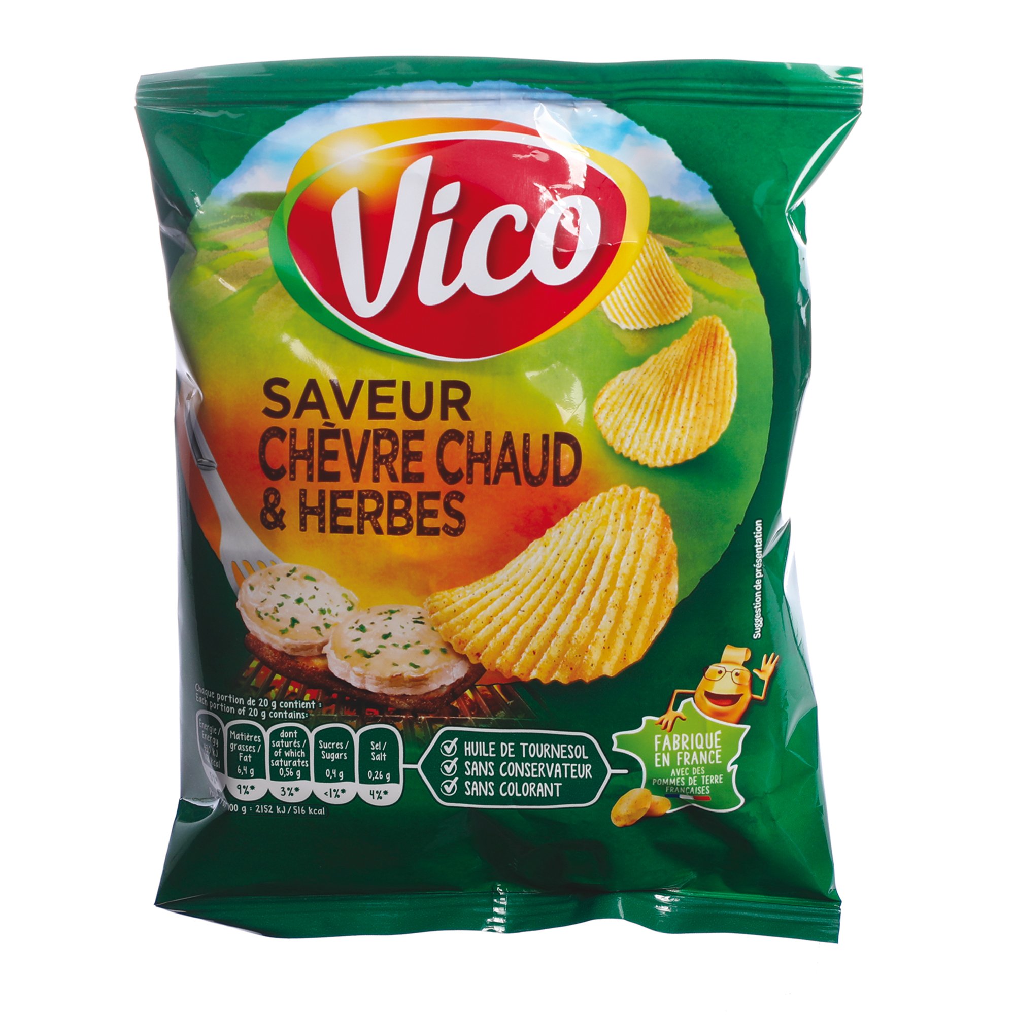 6 paquets de chips grill VICO prix pas cher