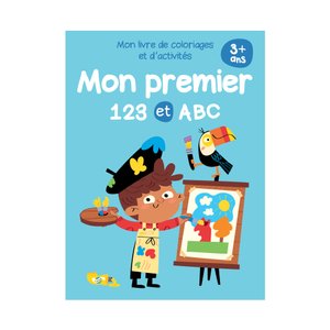 Livres de coloriage et d'activités : mon premier 1,2,3 & ABC 3 ans -  Boutchou