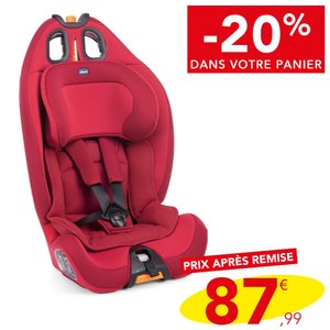 CHICCO siège-auto Gro Up 123 Red Passion CHICCO prix pas cher