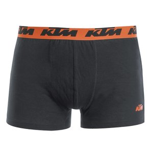 Lot de 4 boxers noirs en coton KTM BY FREEGUN prix pas cher Stokomani Des marques des prix