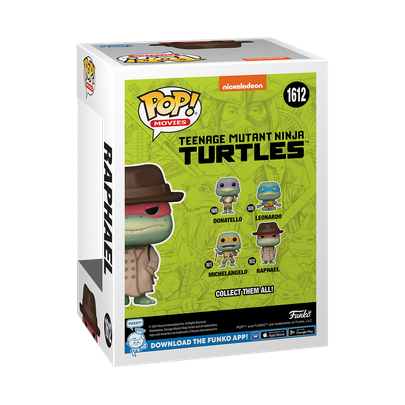 76048_POP-Movies_TMNT-S2_Raphael-w-Trench-Coat-&-Hat_POP_GLAM-2-WEB.png